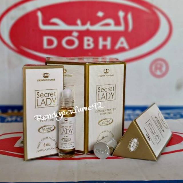 Parfum DOBHA ORIGINAL Roll On 6 ml Aroma Secret Lady