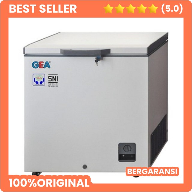 GETRA GEA TYPE AB-226-R CHEST FREEZER BOX LEMARI PEMBEKU GETRA AB226R MURAH PUSAT MESIN SEMARANG
