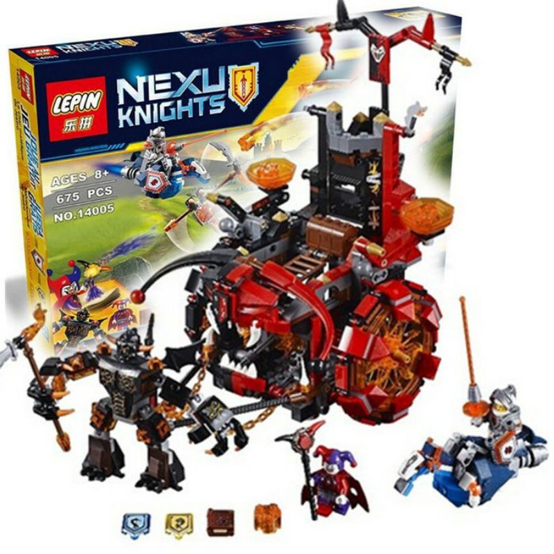 Brick Lego Nexo Knight 912 SY912 Nick Knight Clay Storm Falcon Mech