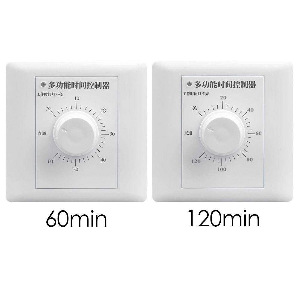 POPULAR Timer Switch Safe Aplikasi Lebar 86*86mm Time Control Interruptor