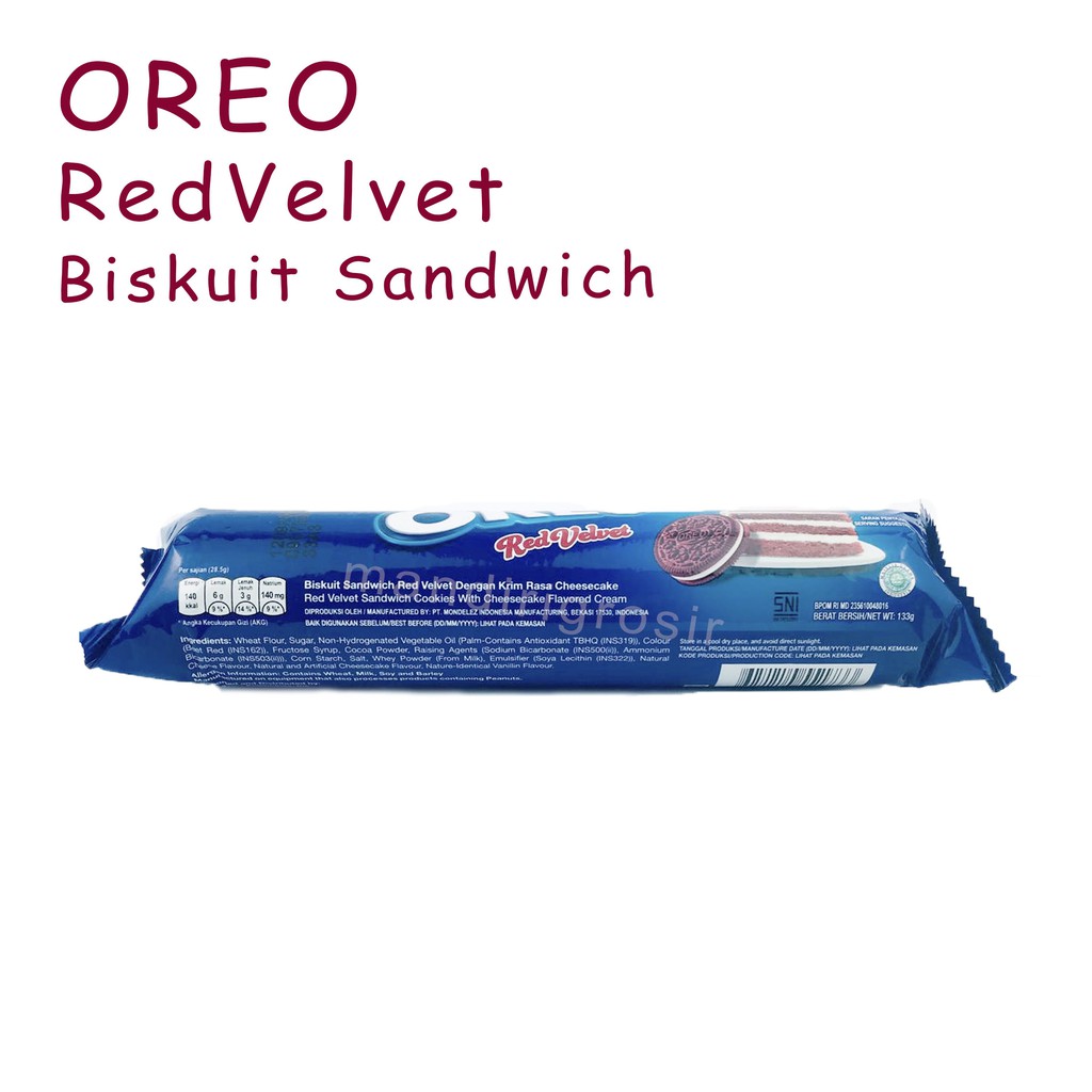 Oreo Red Velvet *Oreo * Biskuit * 119.6g