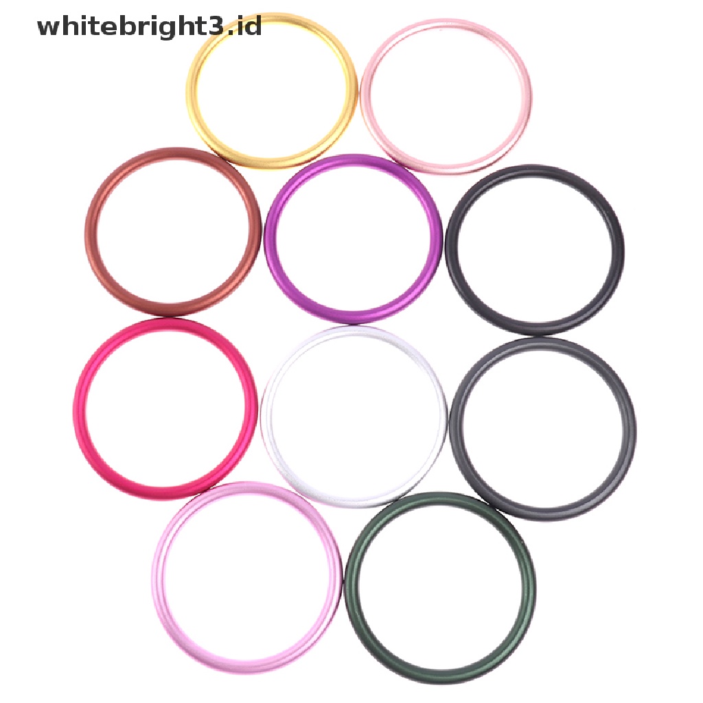 (whitebright3.id) 2pcs Sling Ring Bahan Aluminum Untuk Gendongan Bayi