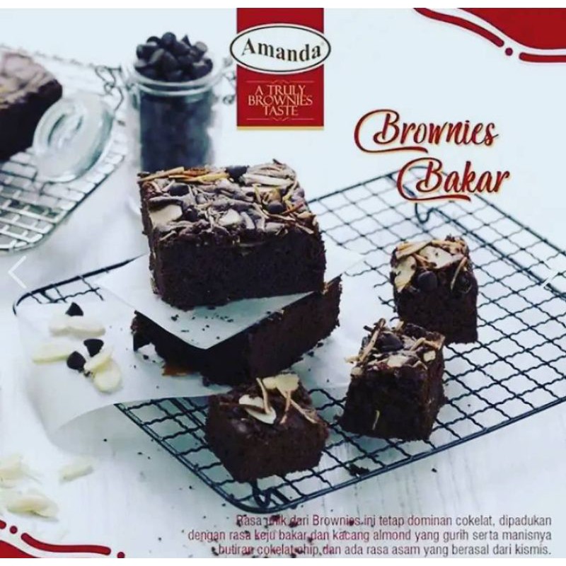 BROWNIES BAKAR AMANDA MEDAN