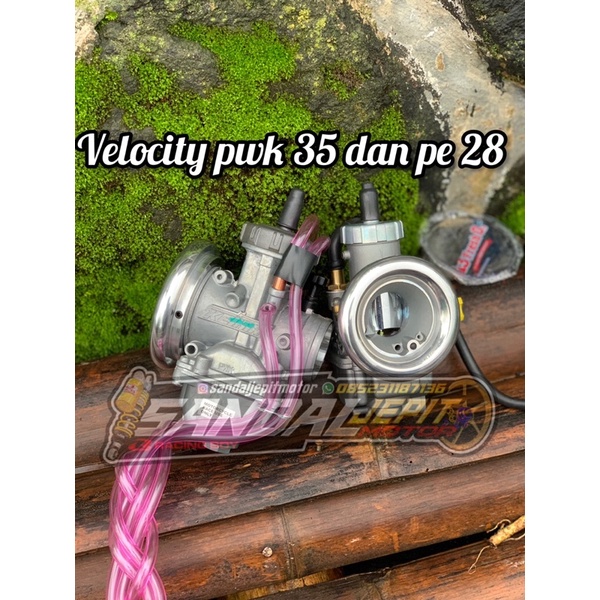 VELOCITY KARBU CORONGAN GARBU KARBURATOR PE 28 PWK 28 PWK 35 ORIGINAL