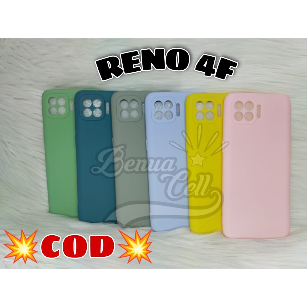 SOFTCASE MACARON RENO 4F // SOFTCASE MACARON PROTECTION KAMERA RENO 4F - BD
