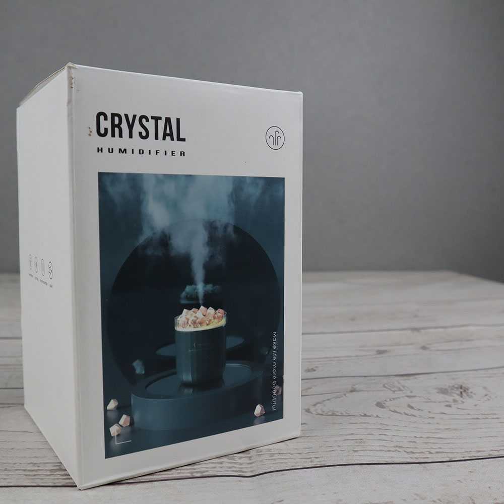 [ORIGINAL] CRYST Air Humidifier Purifier Pewangi Pelembab Pengharum Ruangan Udara Aromatherapy Aromaterapi Oil Diffuser Burner 400ml