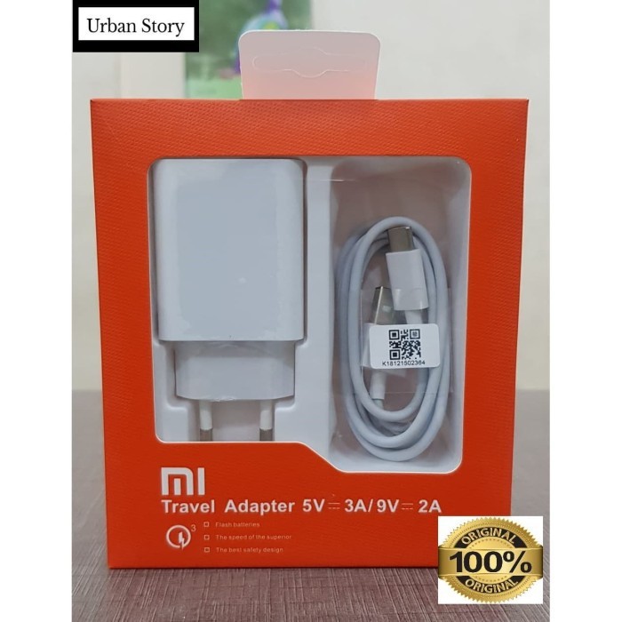 ORIGINAL CHARGER XIAOMI POCO M5 M3 REDMI 9T 9 9A 9C USB TYPE C 18W MDY-10EF