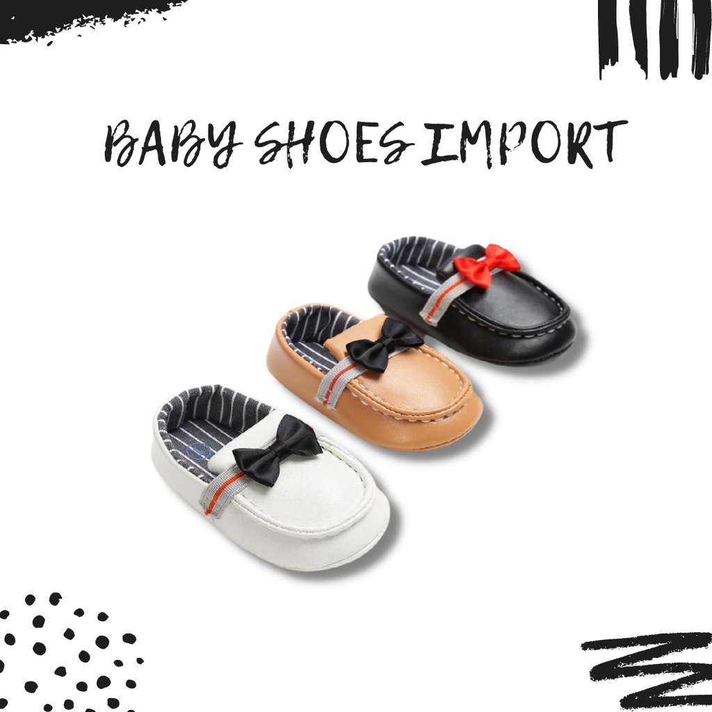 BABYLOVANTA SEPATU BAYI PREWALKER 0-18 BULAN / PREWALKER BAYI / SNEAKER BAYI IMPORT BABY SHOES