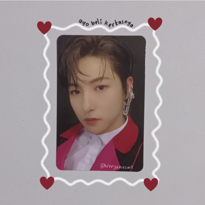 renjun arrival photocard pc nct