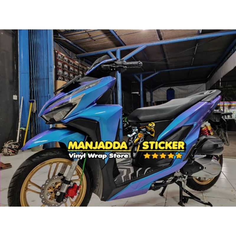 Sticker Bunglon Skotlet Motor Chameleon Super Premium Berkualitas