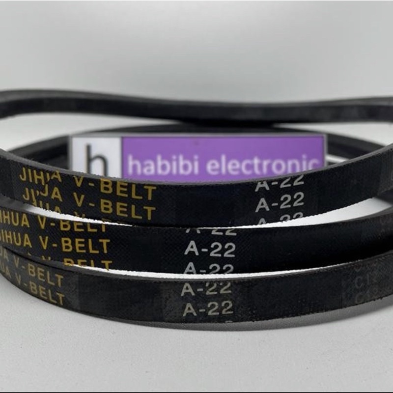 FANBELT / V-BELT MESIN CUCI Type A-22