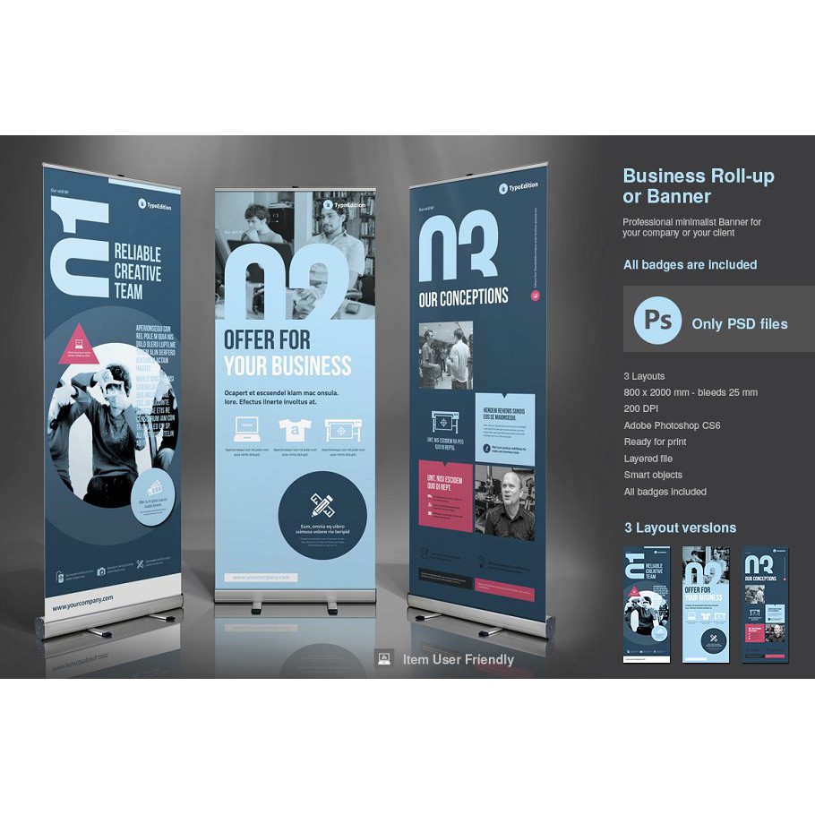 ROLL UP BANNER ALBATROS