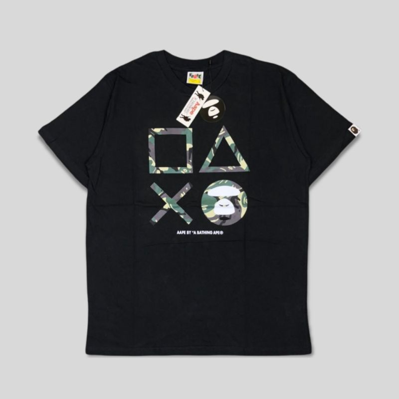 KAOS BAPE PLAY GAME | T-SHIRT BAPE | BAJU FULL TAG PREMIUM