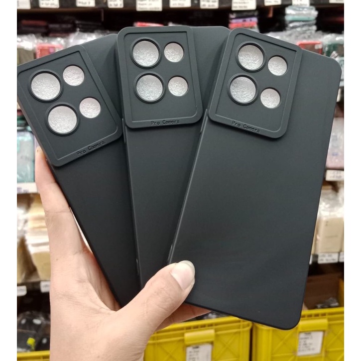 CASE BIG EYES OPPO RENO 8 5G / RENO 8 PRO 5G / CASE POLOS / CASE HITAM POLOS