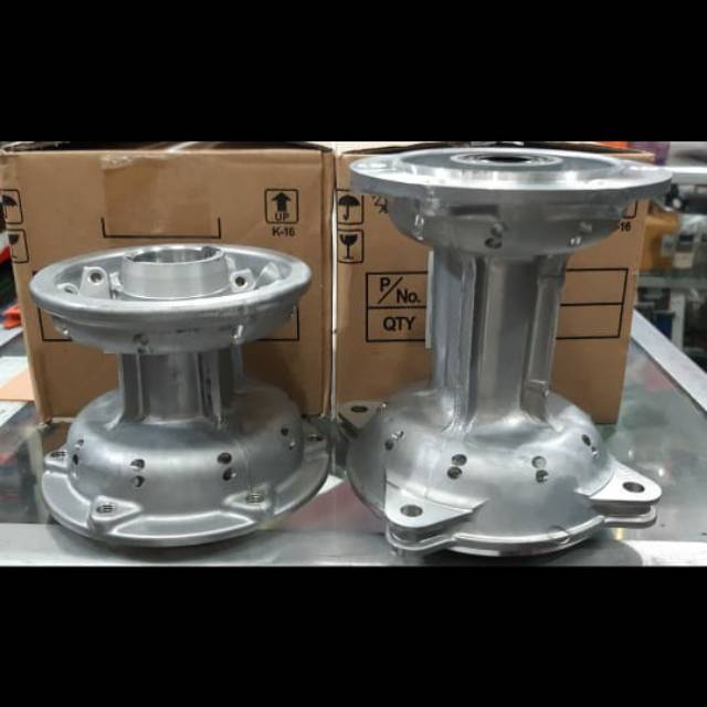 Tromol depan belakang set klx 150 L dtracker 150 36 hole ori original kawasaki