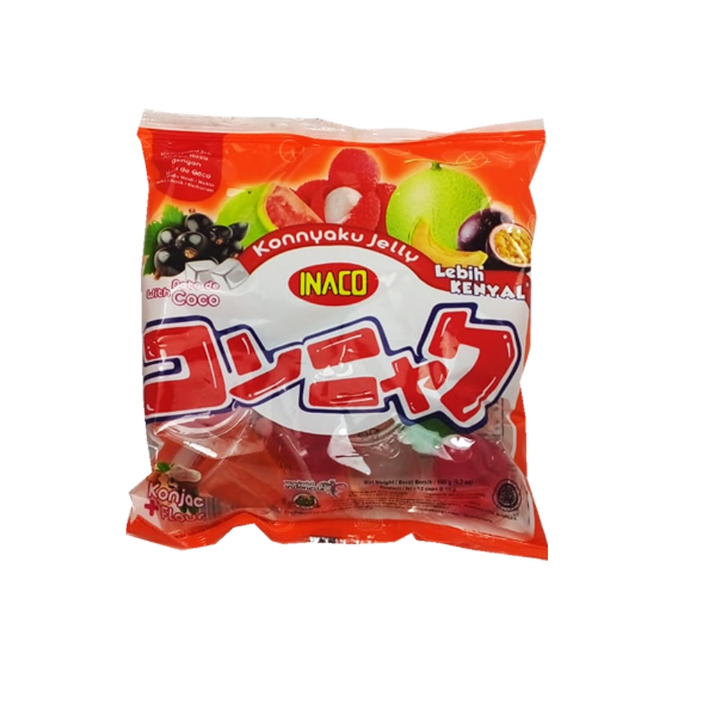 

INACO MINI KONNYAKU JELLY WITH NATA DE COCO 180G