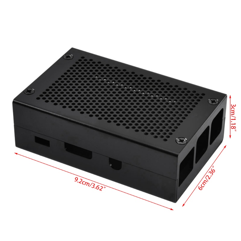 Btsg Bahan Aluminium Alloy Untuk Case Cover Kandang Metal Untuk Raspberry Pi 3model B Pi 2b