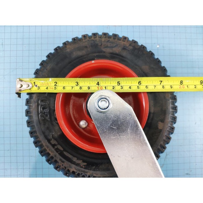 Barang-Angkut-Alat- Roda Heavy Duty 8 Inch Hidup Karet Kembang Troli - Gerobak -Alat-Angkut-Barang.