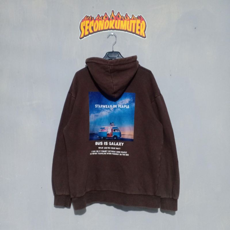 HOODIE BOYSCOUT BROWN TRAVIS original second,gap