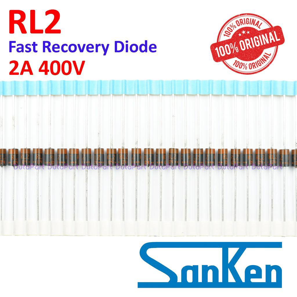 RL2 2A 400V ORIGINAL SANKEN JAPAN Fast Recovery Diode Dioda
