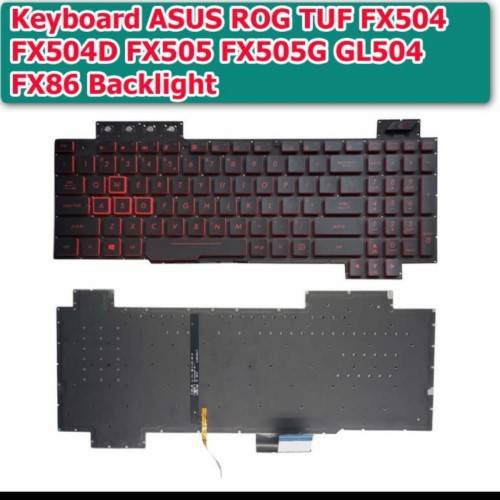 keyboard Asus TUF Gaming FX504 FX504GD FX504GE FX504GM series. X504