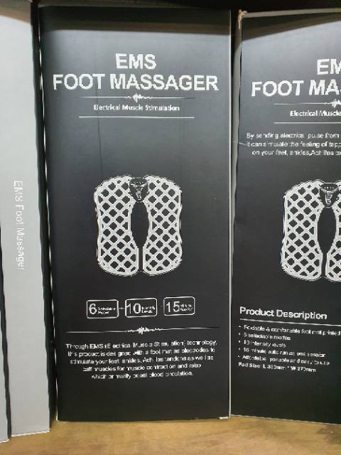 Foot Massager Ems /Alat Terapi Kaki/Akupuntur kaki/Strum kaki