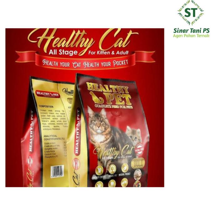 Healthy Pet 7,5Kg Makanan Kucing Adult&Kitten(Bisa Jne Trucking)