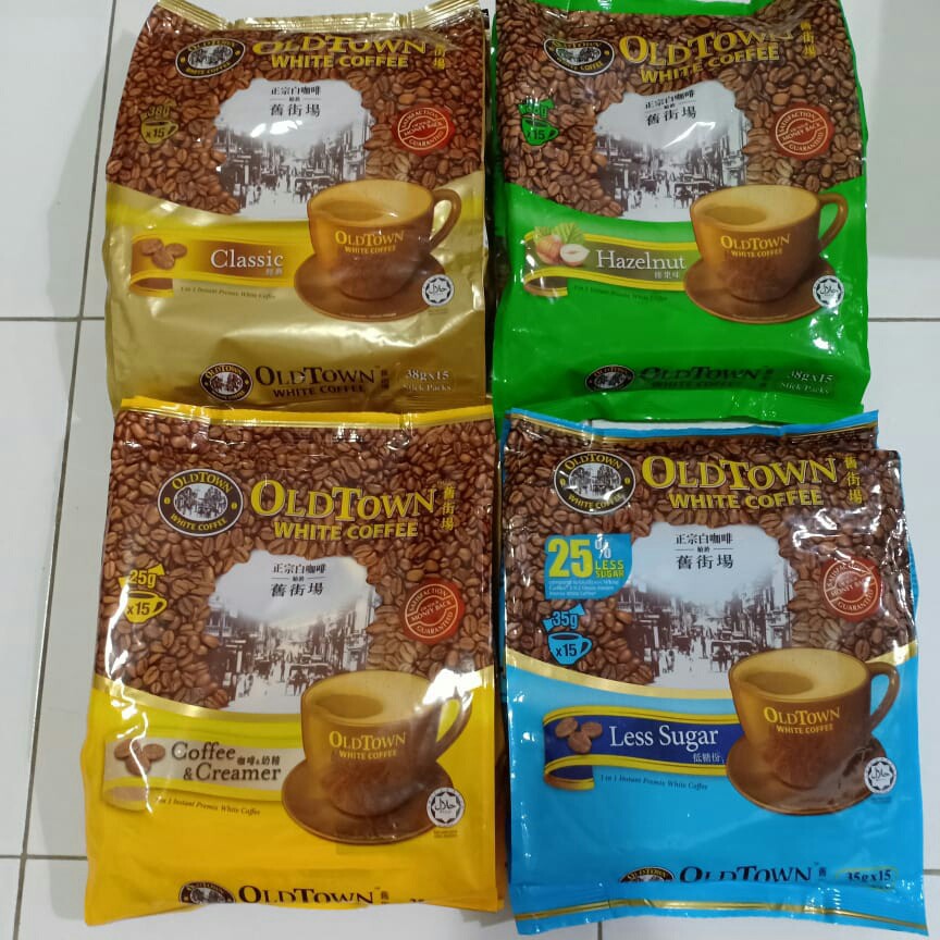 [HALAL] Old Town White Coffee / Kopi Malaysia Oldtown Classic Hazelnut Brown Sugar