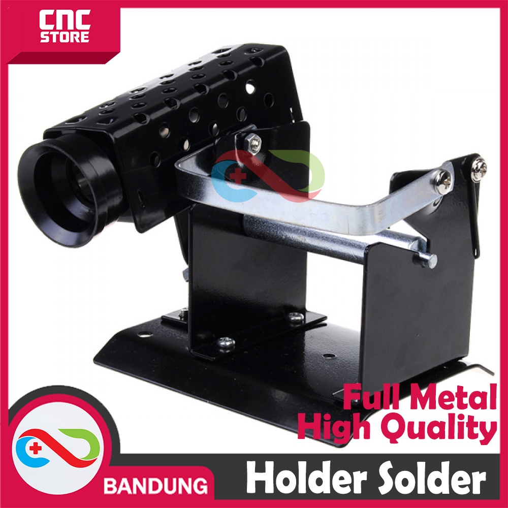 STAND SOLDER DUDUKAN SOLDER HOLDER TIMAH FULL METAL TEMPAT SOLDER HQ