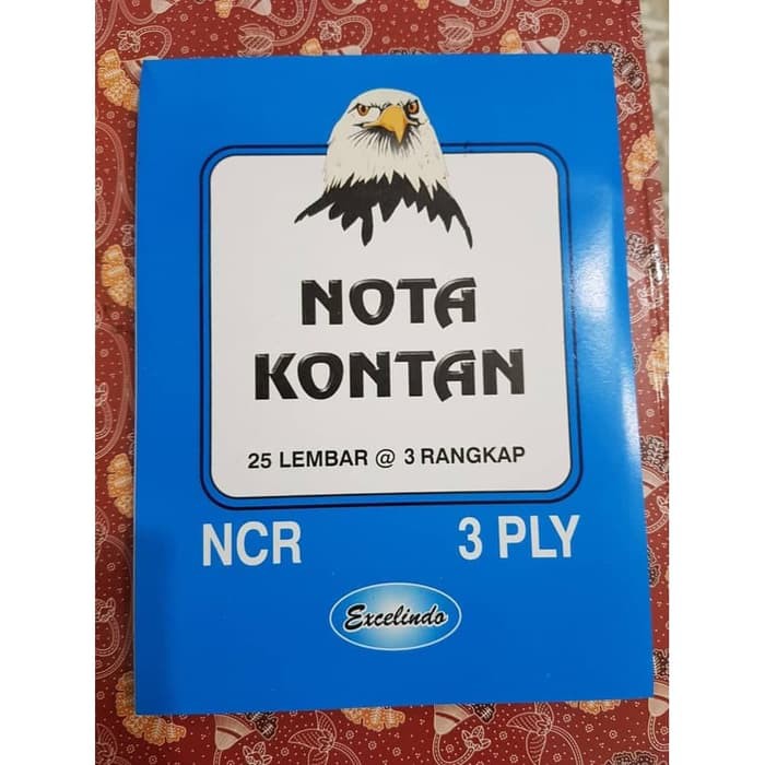 

Buku Bon Nota Kontan 3 ply / Rangkap 3 Besar Excelindo (10 buku)