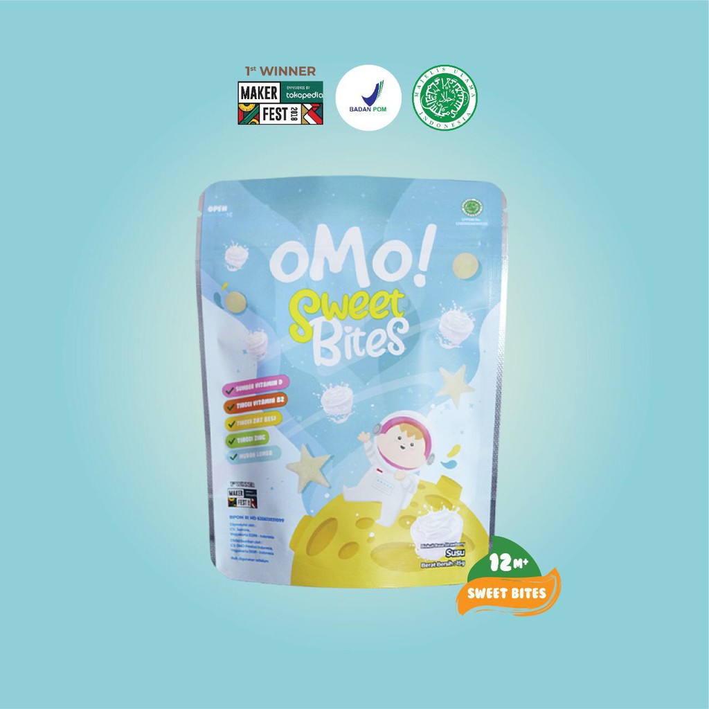 OMO! SWEET BITES - Snack Sehat Bayi 12 Bulan++