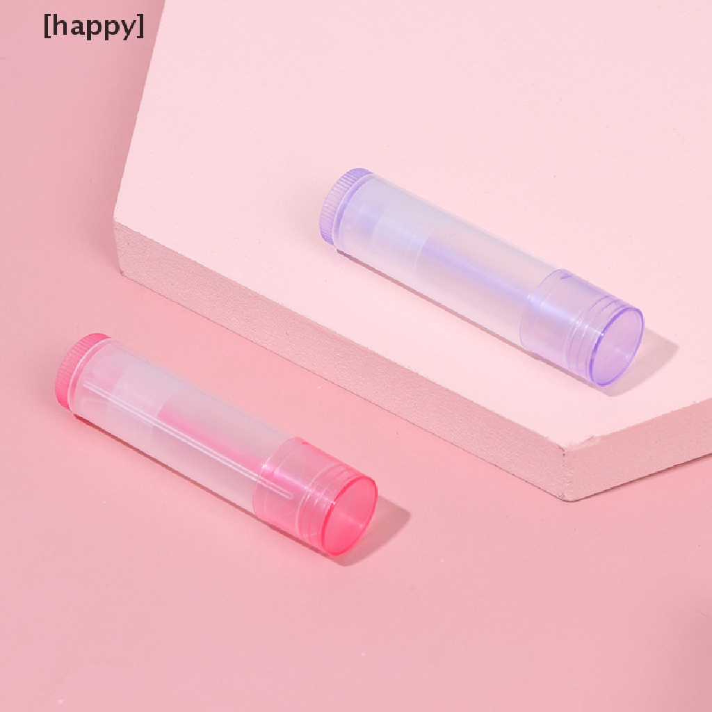 HA 5Pcs 5ml Empty Lip Gloss Tubes Cosmetic Containers Lipstick Tube Travel Makeup ID