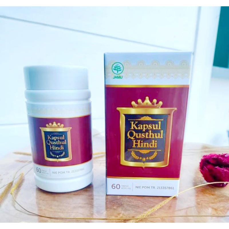 Qusthul Hindi 60 Kapsul Qusthul Al Hindi Original Qusthul Hindi Kapsul