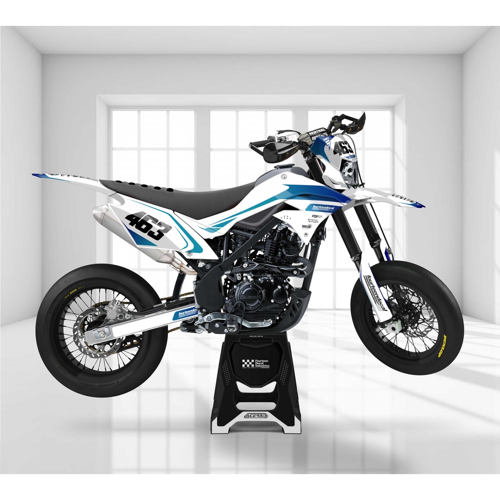 DECAL DTRACKER 150 - stiker dekal motor dtracker full body DTX 4