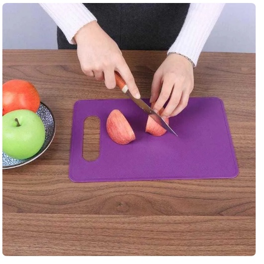 TALENAN PLASTIK 29 X 19 CM TEBAL 1,5 MILI/ TALENAN DAPUR CUTTING BOARD | yanna866