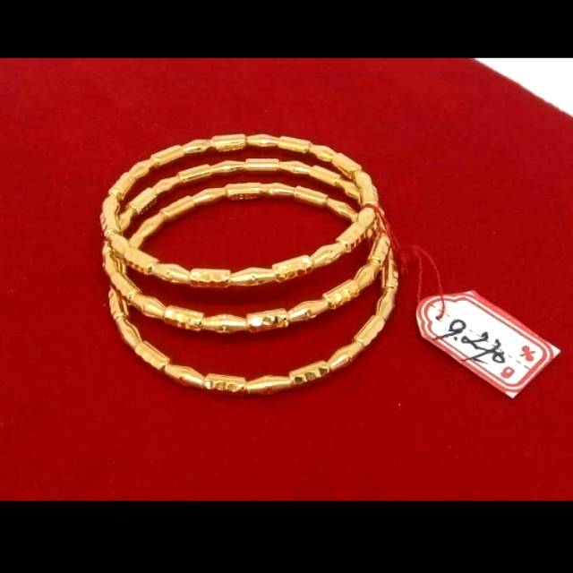 Gelang emas asli kadar 700
