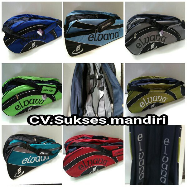 TAS BADMINTON ELVANA 3R 3RUANG ORIGINAL BO1029 CN BAT