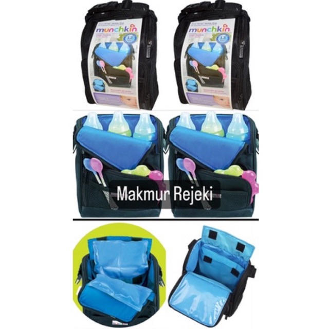Munchkin cool wrap bottle bag tas botol asi bayi cooler bag munchkin