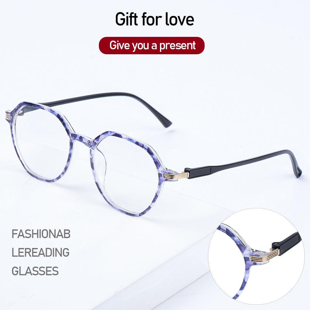 Lily Kacamata Baca Pria Wanita Portable Elegan Vintage Ultra Ringan Frame