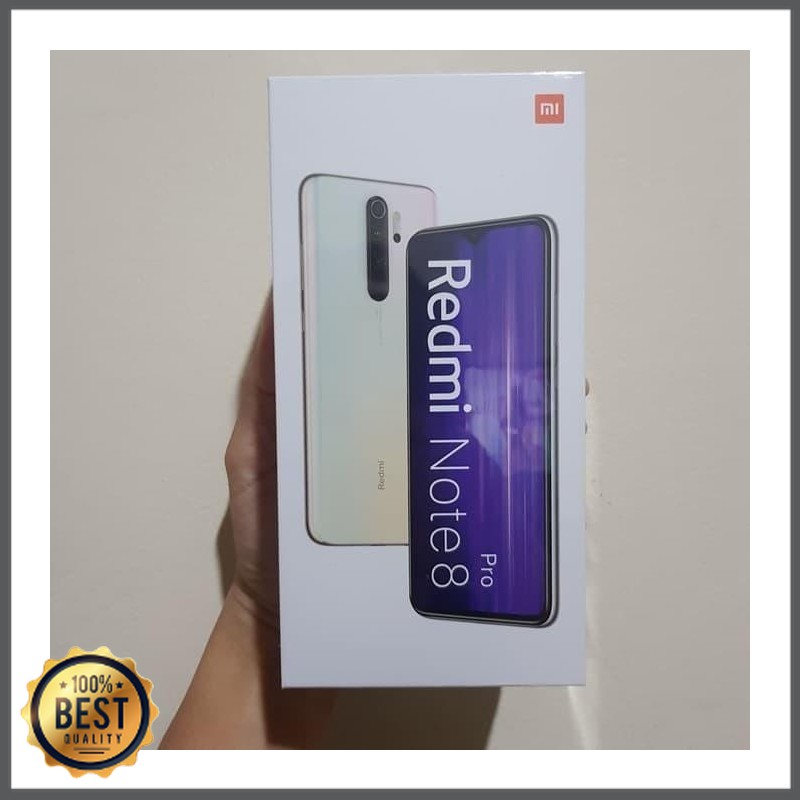 Xiaomi Redmi Note 8 Pro 4GB/64GB Garansi Resmi Xiaomi Segel Original - Mineral Grey KA-9827-1147
