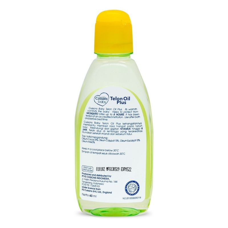 Cussons Telon Oil Plus 60ml