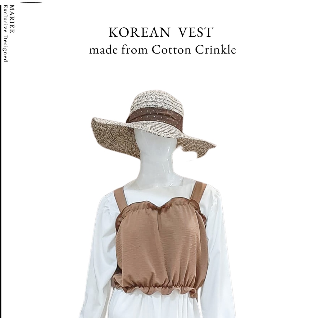 Korean Vest By Marieé