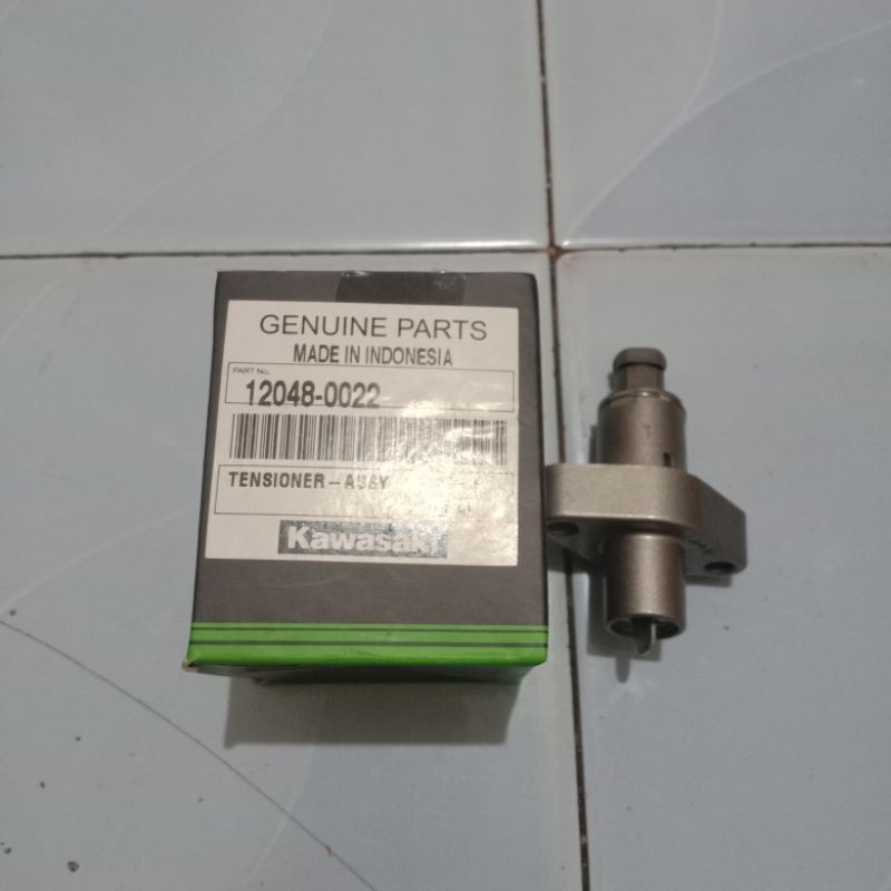 tensioner setelan stelan tonjokan rantai keteng KLX 150 original Kawasaki