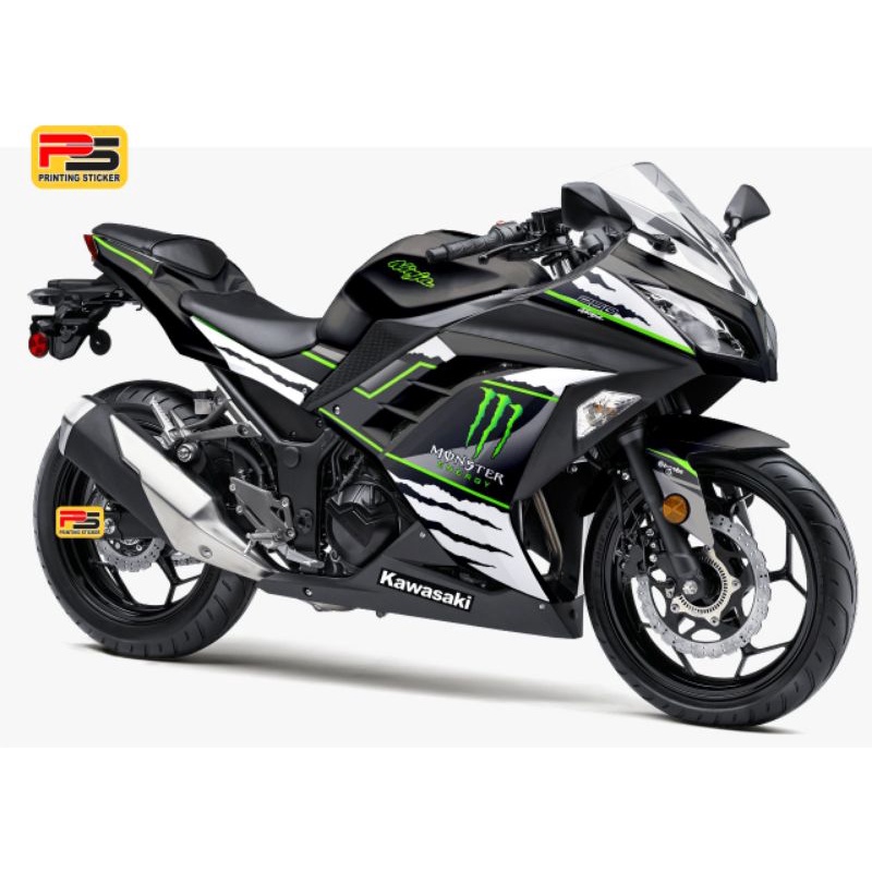 Decal Striping Variasi Ninja 250 Fi/Ninja Fi 250