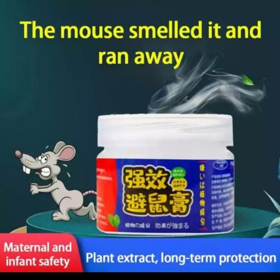 Gel Anti Tikus Pengusir Hama Mouse Rats Kecoa Pest Control Dapur Mobil