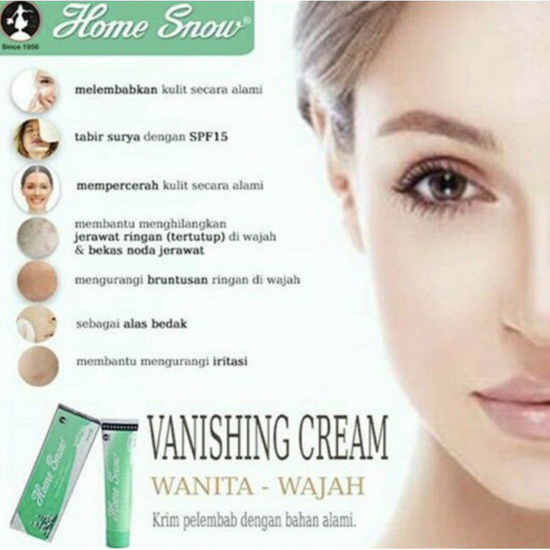 HOME SNOW Vanishing Cream 39 gr