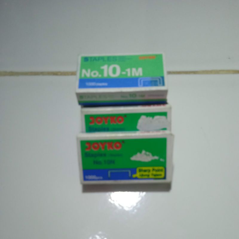 

STAPLES JOYKO NO.10 KECIL ISI STAPLER REFILL HEKTER NO.10