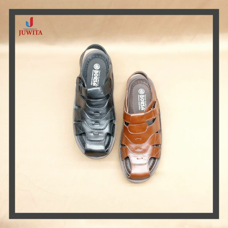 Sandal Tali Pria ( asli kulit )