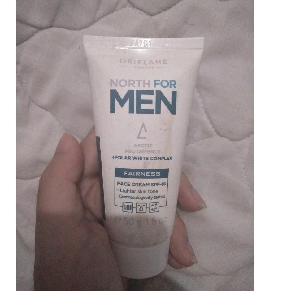 north for men fairness face cream