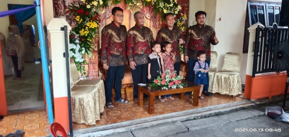 Kemeja Batik Ndoromesem Lengan Panjang Kamulyan Katun Halus A145